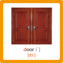 Pintu: Karakter Cina