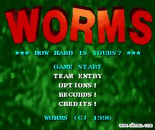 Worms: game GBA
