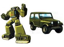 Rintangan: Transformers G1 karakter animasi