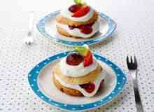 Kecil strawberry cake